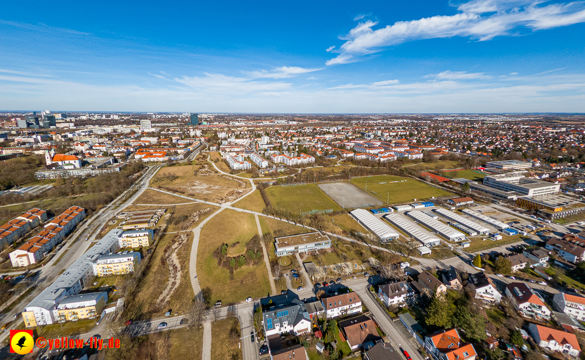 20.02.2023 - der Hachinger Bach und das Michaelibad in Neuperlach